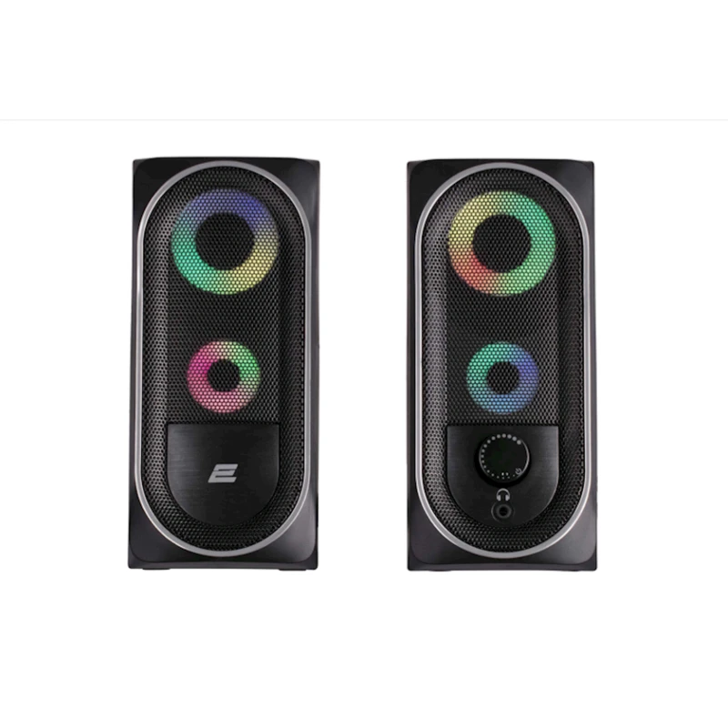 Акустическая система 2E PCS234 RGB Black (2E-PCS234BK)