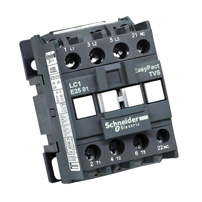 Контактор Schneider LC1E2501 M5 E 1NC 11KW 400V AC3