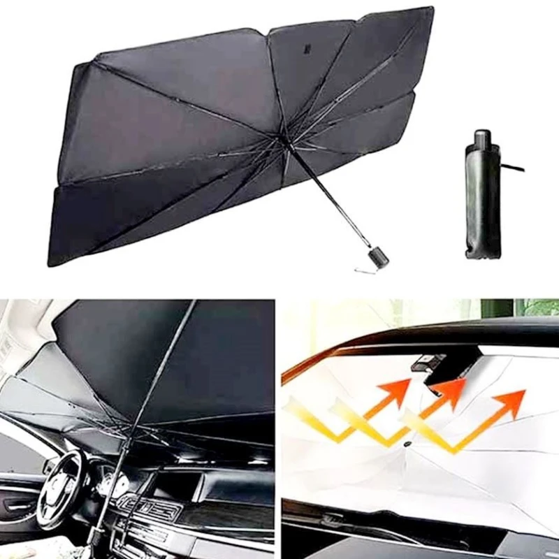 Зонт для автомобиля, универсальный, 60x135 см Зонт для автомобиля, универсальный, 60x135 см