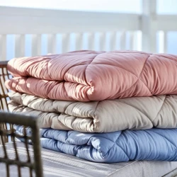 Одеяло JYSK Stetinden, 135x200 см, летнее, зеленый