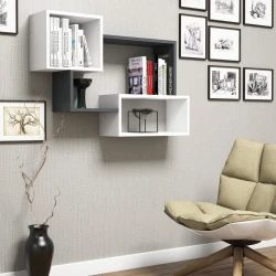 Rəf ev_12116231, LDSP, 93.6x65.4x21 sm