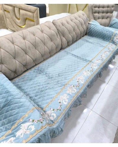 Çexol divan üçün MiraNova LQ-095, mavi