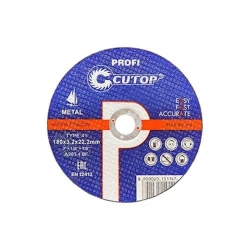 Диск отрезной Cutop 180X3.2X22.2 мм
