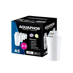 Комплект картриджей для фильтра воды Akvafor A5 Mg, 350 л x 4 шт