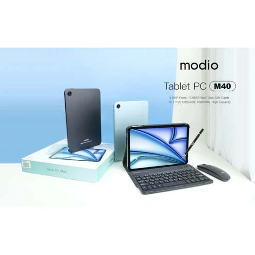 Планшет Modio M40 8GB/256GB Silver Edge