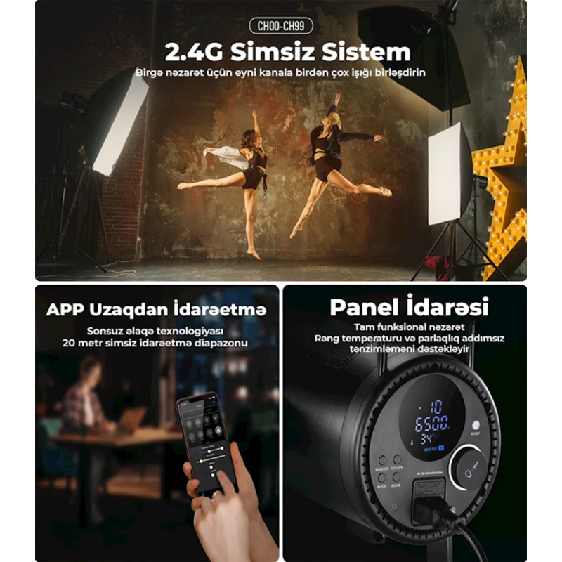 Лампа для видеосъемки Neewer CB200B Лампа для видеосъемки Neewer CB200B