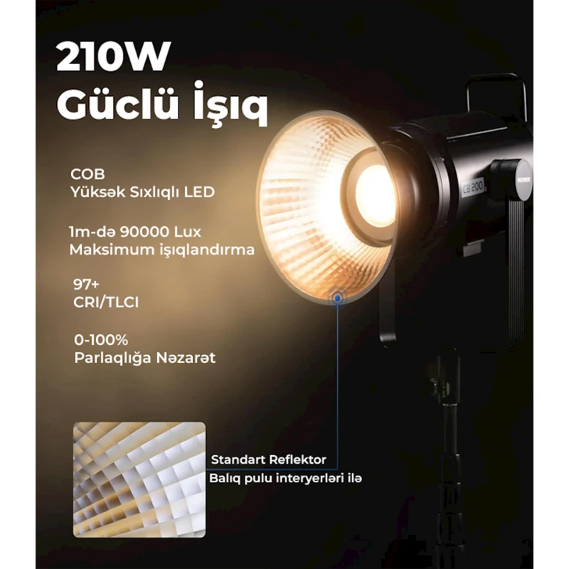 Лампа для видеосъемки Neewer CB200B Лампа для видеосъемки Neewer CB200B