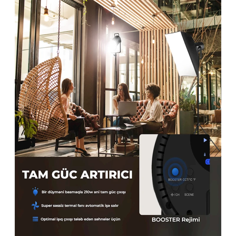 Лампа для видеосъемки Neewer CB200B Лампа для видеосъемки Neewer CB200B