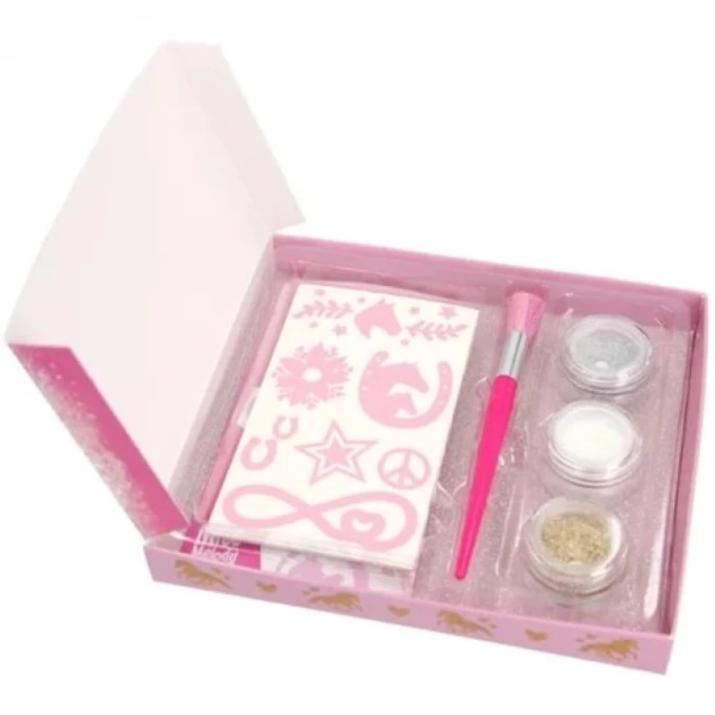 Набор детских татуировок Motto Glitter Miss Melody, 38 шт Набор детских татуировок Motto Glitter Miss Melody, 38 шт