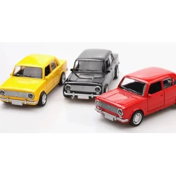 Машинка lada vaz21011, железо, черная