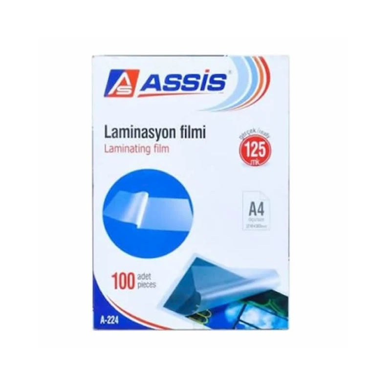 Ламинирующая пленка Assis A4 A-224, 125 мкм Ламинирующая пленка Assis A4 A-224, 125 мкм