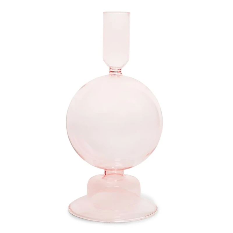 Şamdan Hom-me 8.5х19 sm, şüşə, çəhrayı Şamdan Hom-me 8.5х19 sm, şüşə, çəhrayı