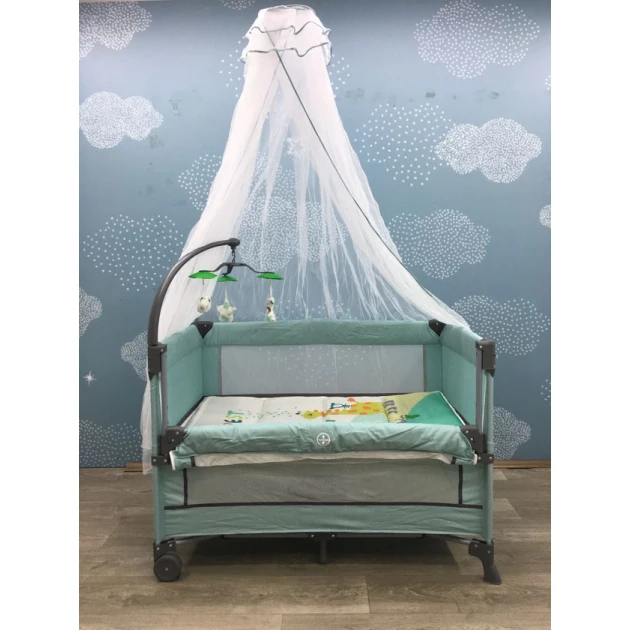 Детская кроватка-манеж AZR701