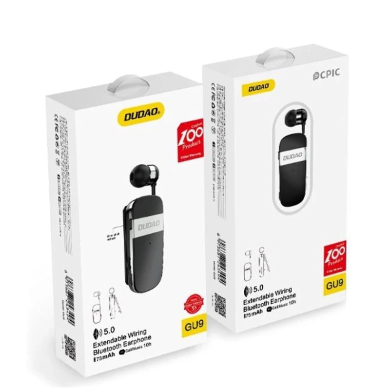 Беспроводная односторонняя гарнитура DUDAO GU9 Беспроводная односторонняя гарнитура DUDAO GU9