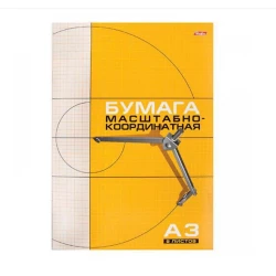 Бумага миллимитровая Hatber, А3