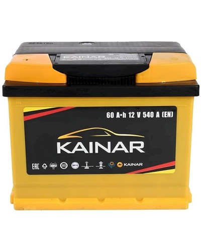 Avtomobil akkumulyatoru Kainar 6ST60 550 A/H