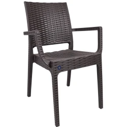 Bağ üçün stul, plastik, qəhvəyi, 58x62x88 sm Bağ üçün stul, plastik, qəhvəyi, 58x62x88 sm