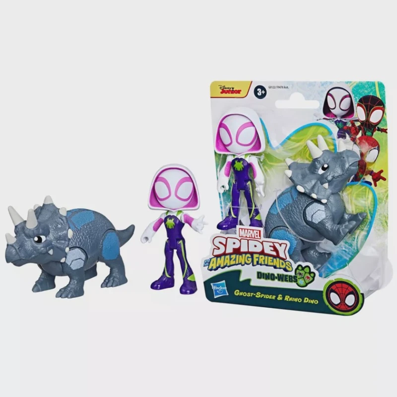 Набор фигурок Hasbro Spidey & Friends Dino Webs F9478, товар в ассортименте