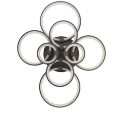 Tavan çılçırağı 1104, qara, 80x60 mm