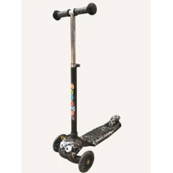 Samokat gel ve işiqli tekerler tenzimlenen el tutacaq