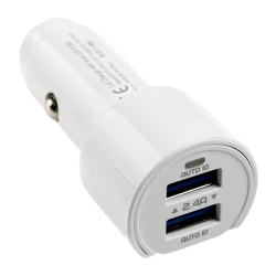Автомобильное зарядное устройство Moxom KC-15 White