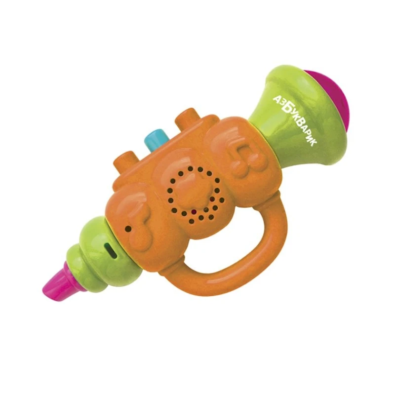 Дудочка оранжевая Азбукварик, от 2 лет