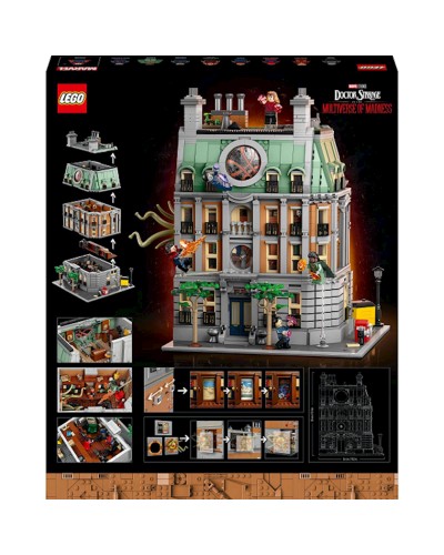Konstruktor LEGO Super Heroes Sanktum Sanktorum 76218, 18+ yaş, 2708 hissə
