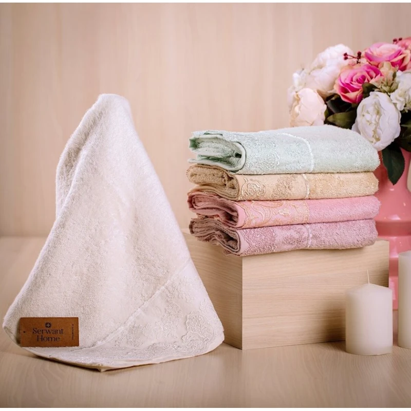 Полотенце для лица и рук Serwant Home Manila, 50x90 см, хлопок, белый