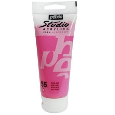Akril boya Pebeo Studio Acrylics Azo Pink, çəhrayı, 100 ml