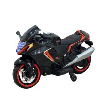 Uşaq elektrik motosikli MT1988QRA, 5+ yaş, qara