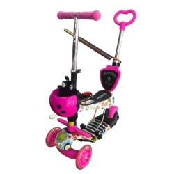 Детский самокат 0336PSC, розовый Детский самокат 0336PSC, розовый