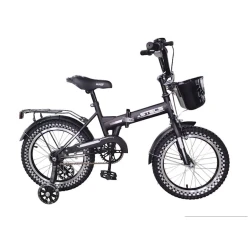 Детский велосипед Stels 16, черный/белый