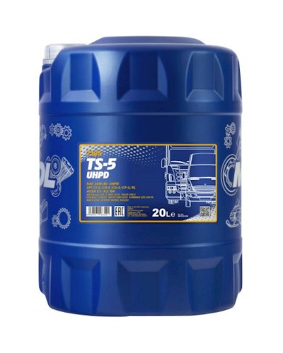 Yarısintetik motor yağı Mannol TS-5 UHPD 10W-40, 20 L
