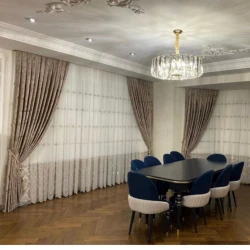 Pərdə dəsti РА-1010988, 150х280 sm, məxmər, qızılı