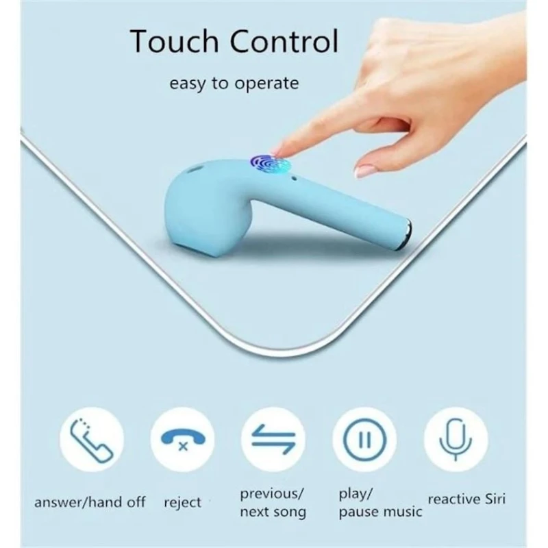 Беспроводные наушники i12 Green