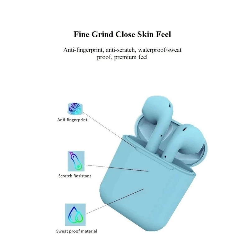 Беспроводные наушники i12 Green