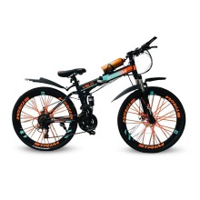 Qatlanan dağ velosipedi Strim 24 Orange