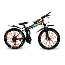 Qatlanan dağ velosipedi Strim 24 Orange