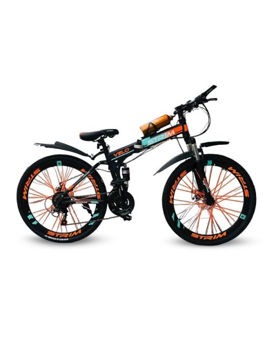 Qatlanan dağ velosipedi Strim 24 Orange