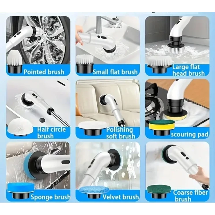 Elektrikli təmizləmə fırçası JY-9011