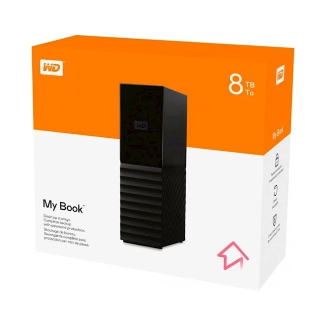 Внешний жесткий диск WD My Book 8TB (WDBBGB0080HBK-NESN) Внешний жесткий диск WD My Book 8TB (WDBBGB0080HBK-NESN)