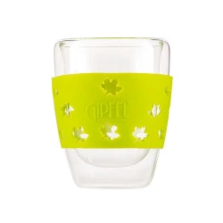 Стеклянный стакан Gipfel Luminossi 7155, 250 мл, зеленый/прозрачный Стеклянный стакан Gipfel Luminossi 7155, 250 мл, зеленый/прозрачный