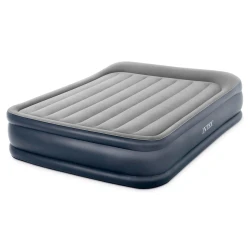Матрас надувной Intex 64136, серый, 152х203х42 см