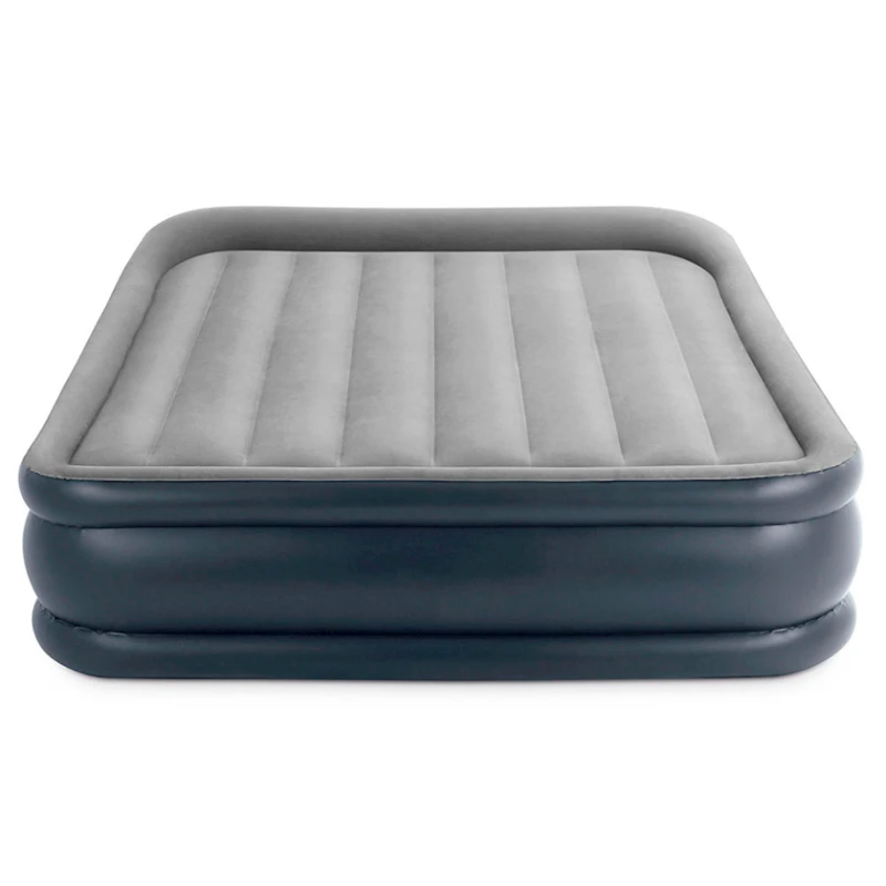 Матрас надувной Intex 64136, серый, 152х203х42 см Матрас надувной Intex 64136, серый, 152х203х42 см