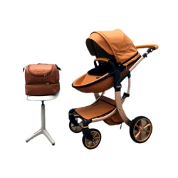 Детская коляска Kidilo 609, оранжевый