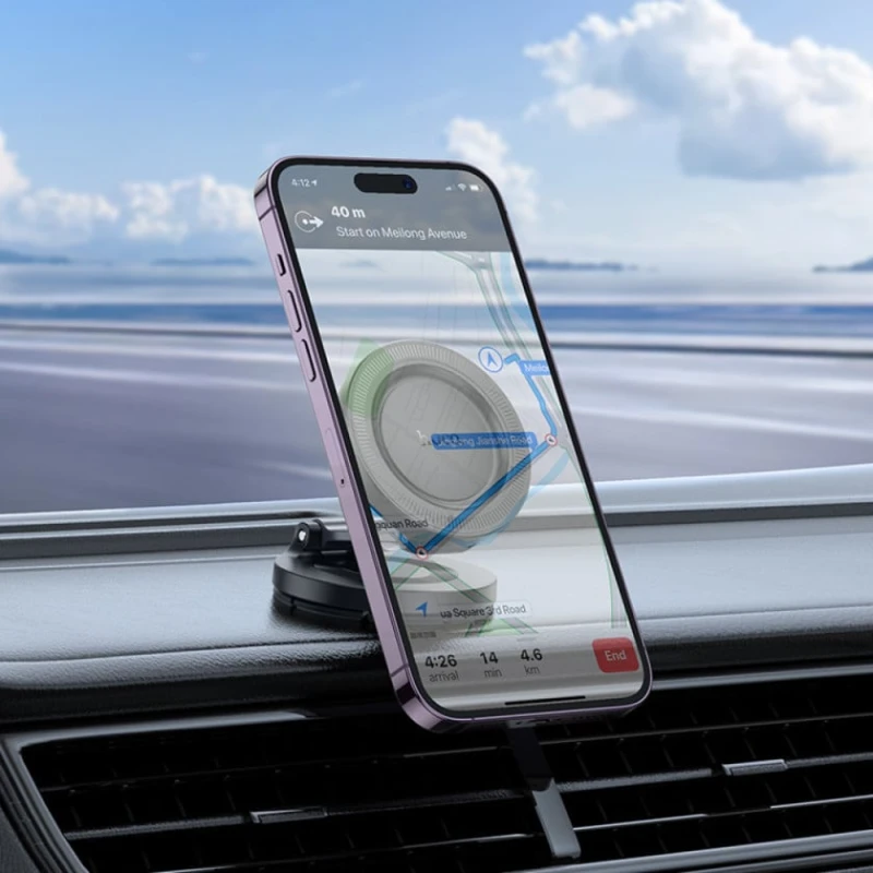 Магнитный автомобильный держатель телефона Hoco H61