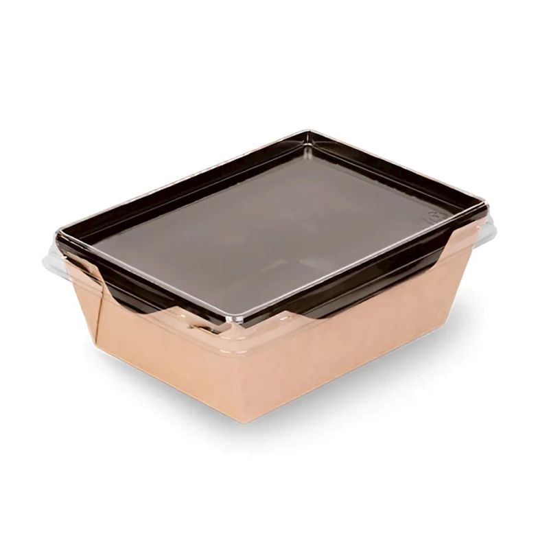 Одноразовые контейнеры для салата Loyal-1562942079, 100 шт, коричневые