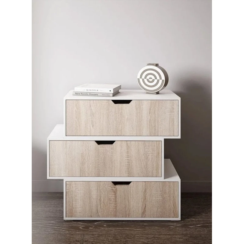 Комод Letta, ЛДСП, белый/бежевый, 90x30x90 см Комод Letta, ЛДСП, белый/бежевый, 90x30x90 см