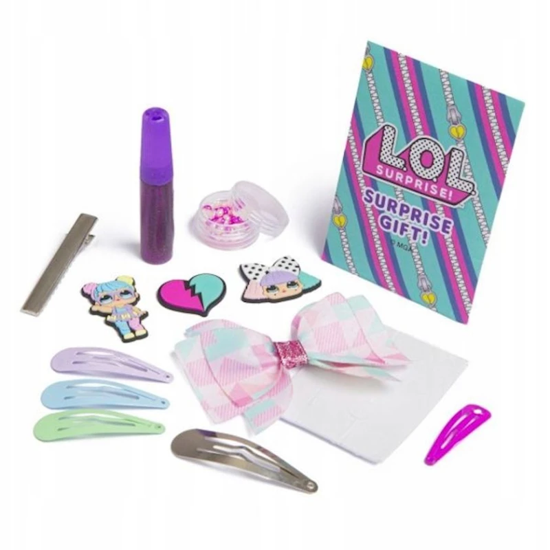 Набор для изготовления заколок для волос L.O.L. Surprise Hair Accessory Design Set, 6+ лет Набор для изготовления заколок для волос L.O.L. Surprise Hair Accessory Design Set, 6+ лет