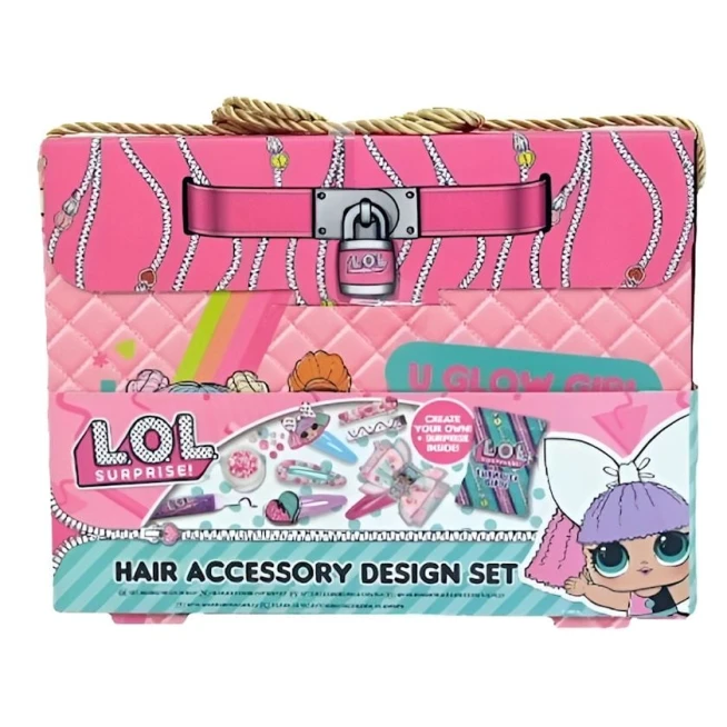 Набор для изготовления заколок для волос L.O.L. Surprise Hair Accessory Design Set, 6+ лет Набор для изготовления заколок для волос L.O.L. Surprise Hair Accessory Design Set, 6+ лет